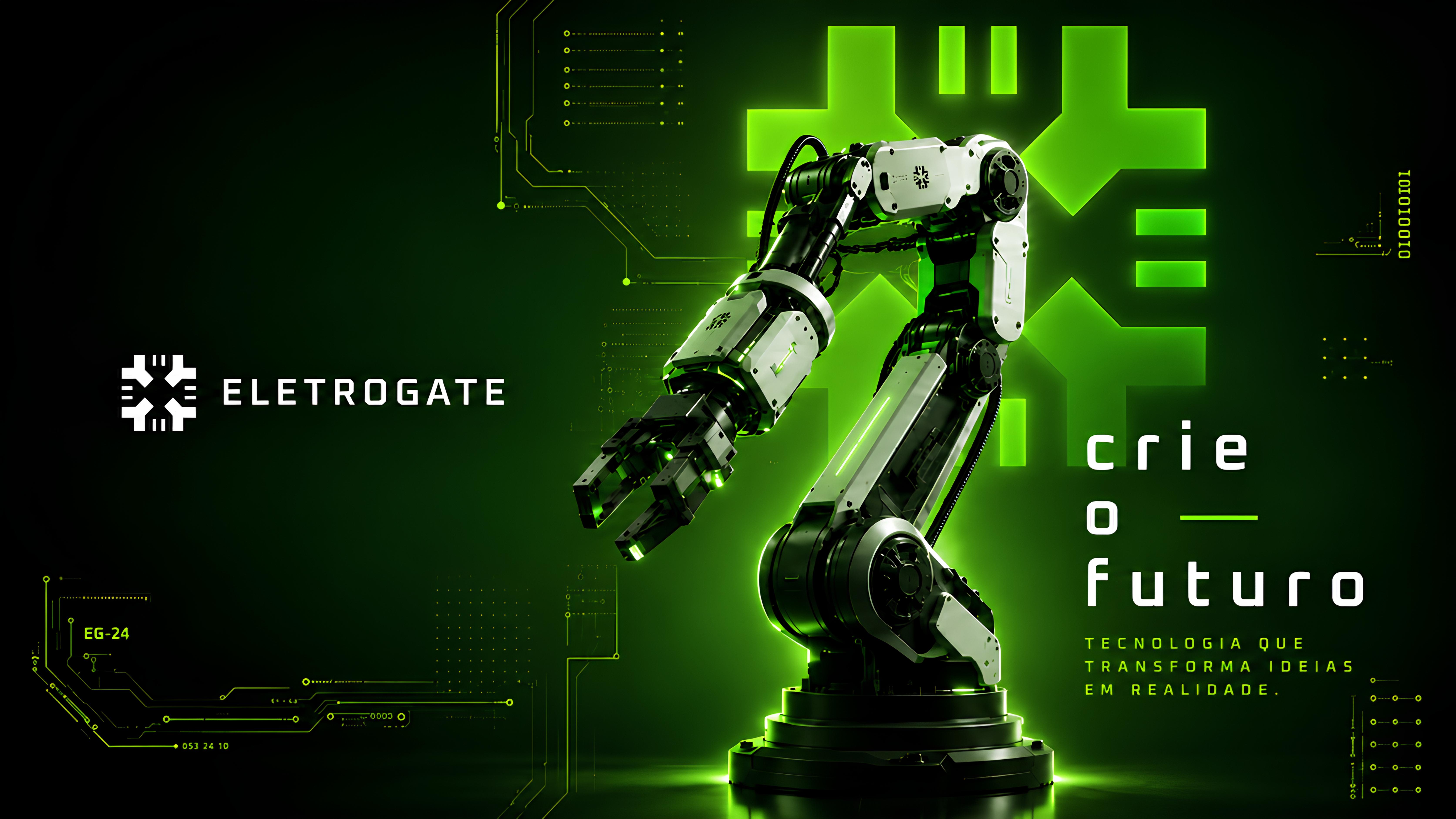 Wallpaper Eletrogate Green para Desktop