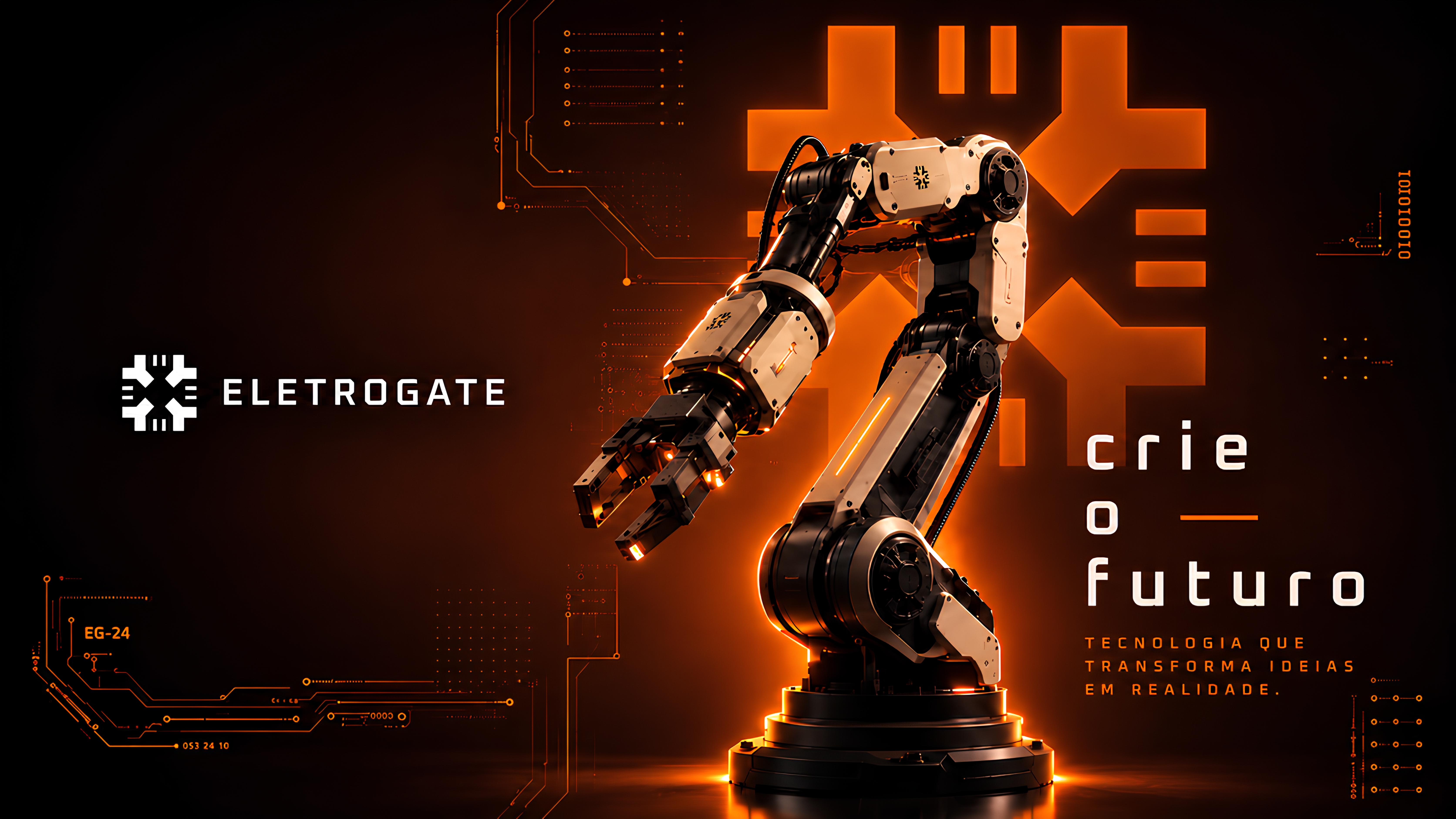 Wallpaper Eletrogate Orange para Desktop