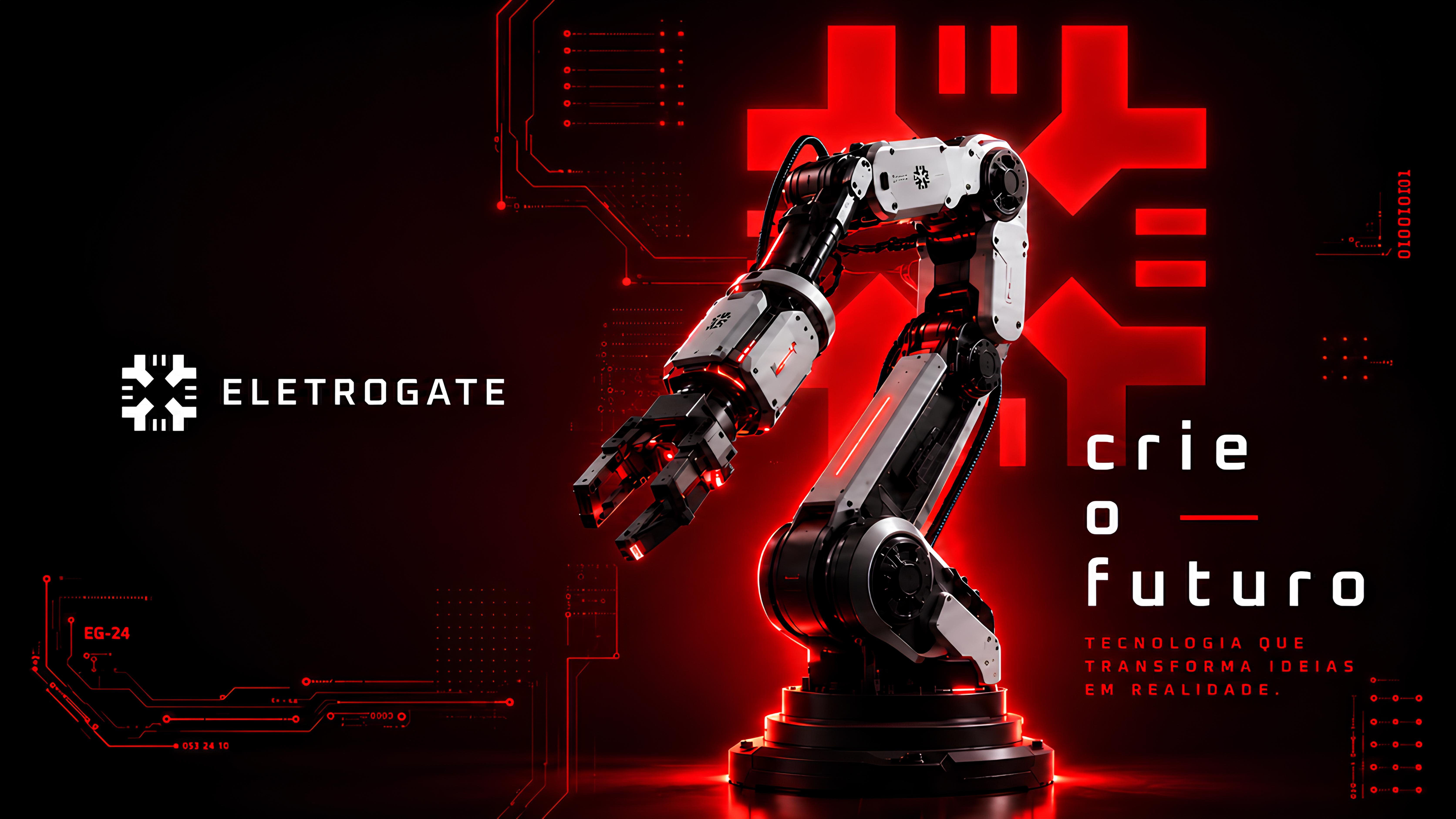 Wallpaper Eletrogate Red para Desktop