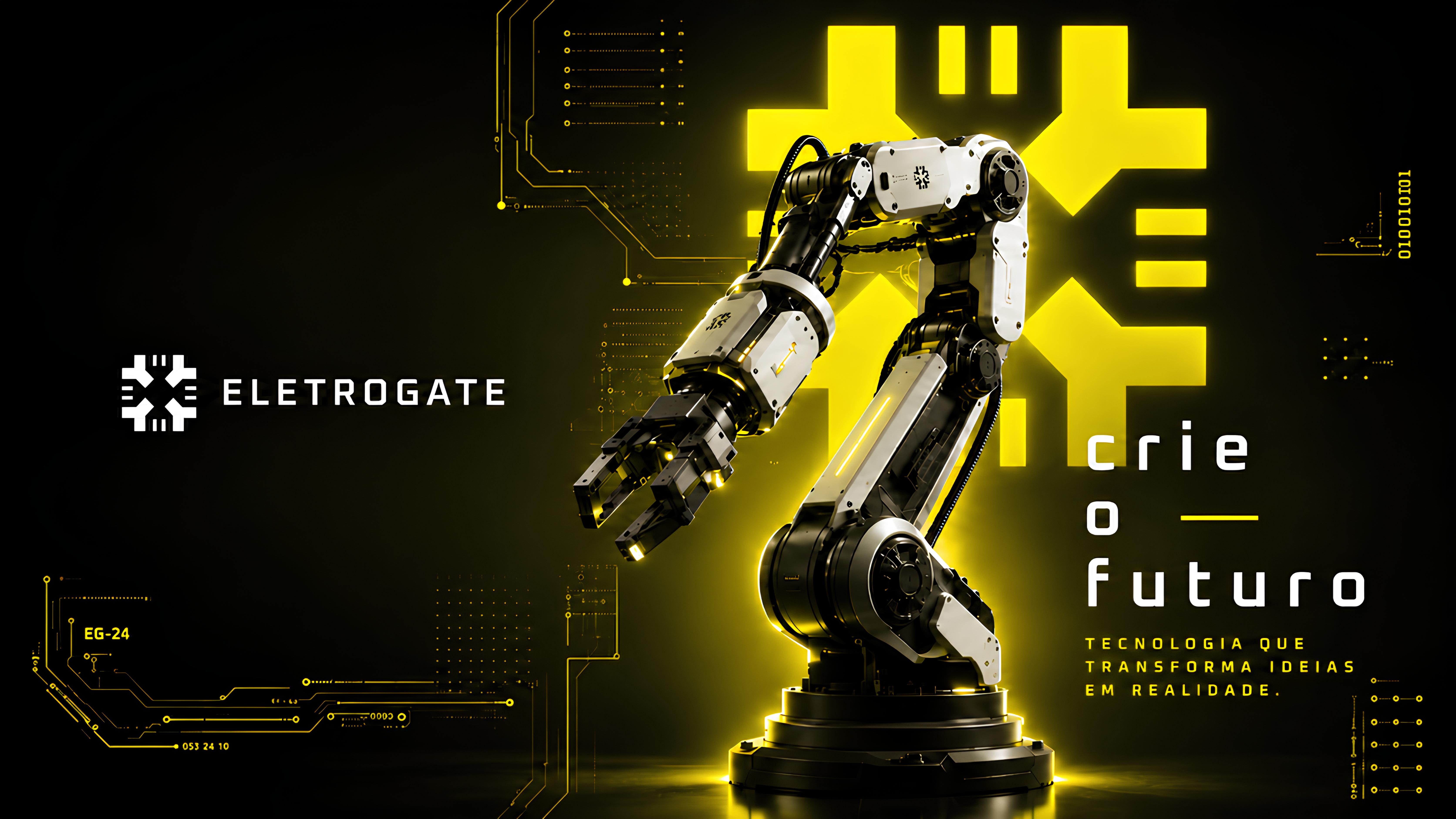 Wallpaper Eletrogate Yellow para Desktop