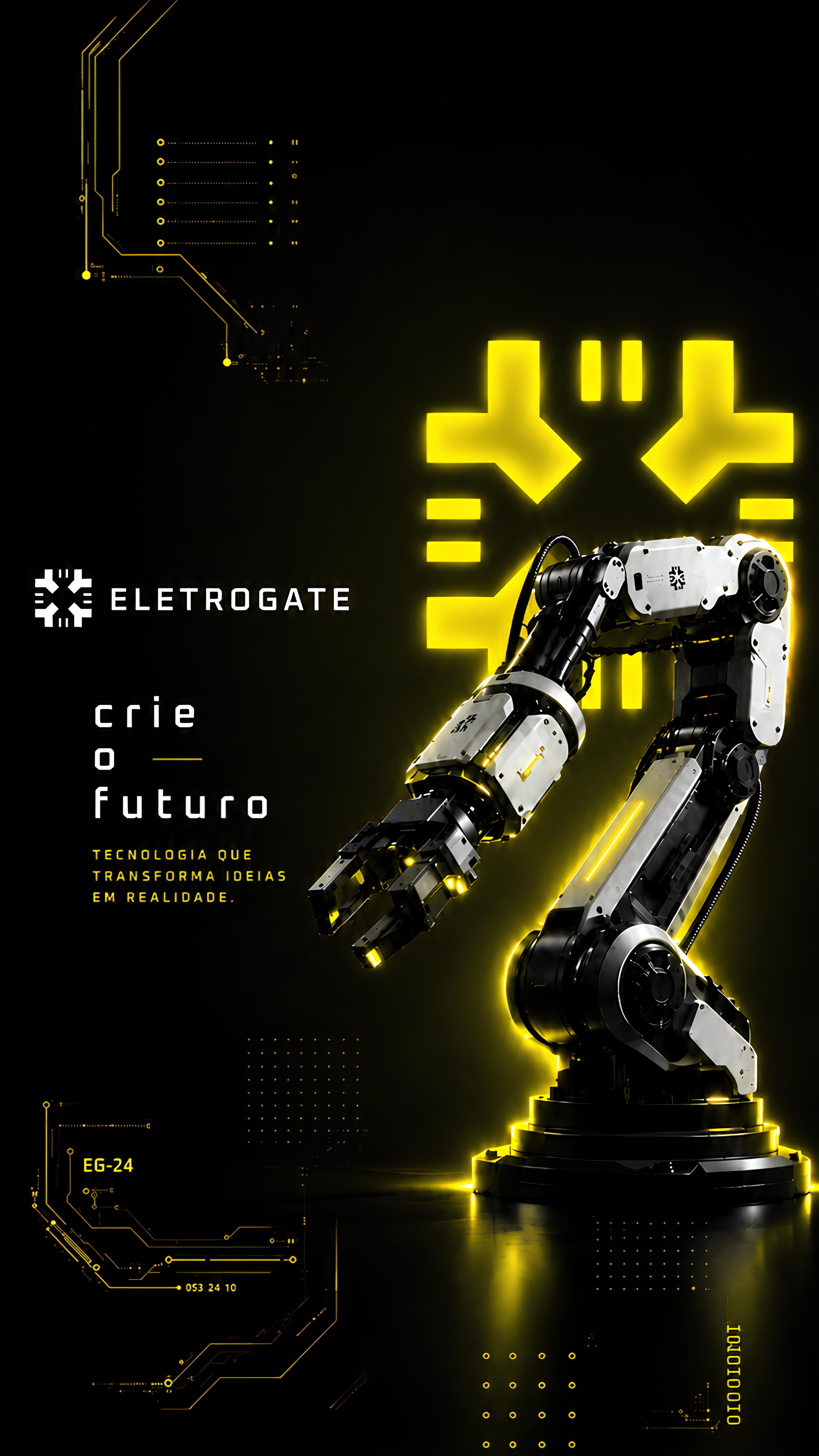 Wallpaper Eletrogate Yellow para Mobile
